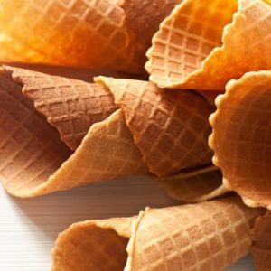 Вафельные стаканчики и рожки для мороженого