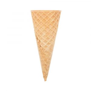 Вафельний ріжок «Ванільний» 120 мм, кут 23° (480 шт/ящик)